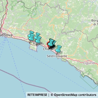 Mappa Via Eugenio Sambuceti, 16043 Chiavari GE, Italia (4.64154)