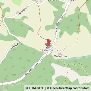 Mappa Via Santa Lucia, 29, 40034 Castel d'Aiano, Bologna (Emilia Romagna)