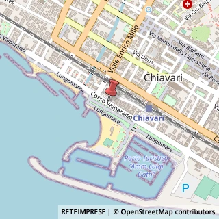 Mappa Corso Valparaiso, 48, 16043 Chiavari, Genova (Liguria)