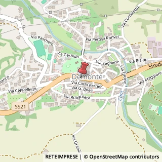 Mappa Via martiri e caduti per la liberta' 26, 12014 Demonte, Cuneo (Piemonte)