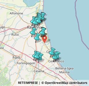 Mappa 48125 Savio RA, Italia (12.395)