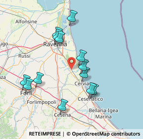 Mappa 48125 Savio RA, Italia (14.52692)