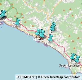 Mappa Via Nino Bixio, 16121 Chiavari GE, Italia (5.14875)