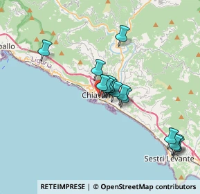 Mappa Via Nino Bixio, 16121 Chiavari GE, Italia (3.26143)