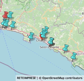 Mappa Via Nino Bixio, 16121 Chiavari GE, Italia (16.525)