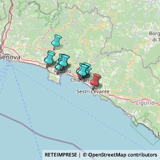 Mappa Via Nino Bixio, 16121 Chiavari GE, Italia (8.25412)