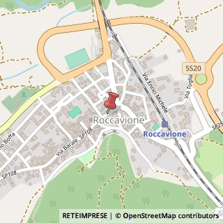 Mappa Via Roma, 23/25, 12018 Roccavione, Cuneo (Piemonte)