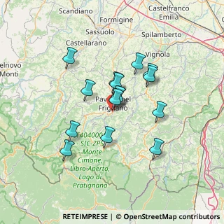 Mappa Via Leonardo da Vinci, 41026 Pavullo nel Frignano MO, Italia (11.152)