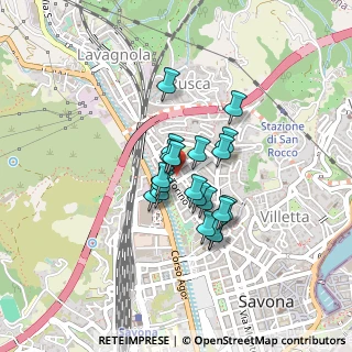 Mappa Via Torino, 17100 Savona SV, Italia (0.2895)