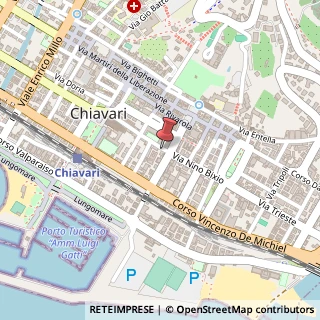 Mappa Via Fortunato Vinelli, 34/3, 16043 Chiavari, Genova (Liguria)