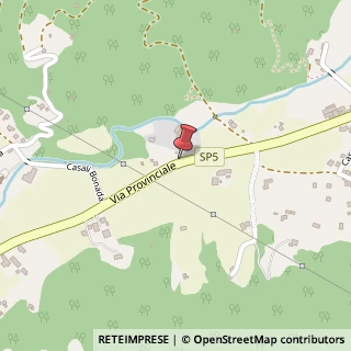Mappa Via provinciale, 56, 12088 Roccaforte Mondovì, Cuneo (Piemonte)