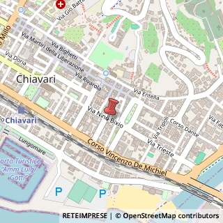 Mappa Via Nino Bixio, 24, 16043 Chiavari, Genova (Liguria)