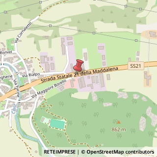 Mappa Via Divisione Cuneense,  2, 12014 Demonte, Cuneo (Piemonte)