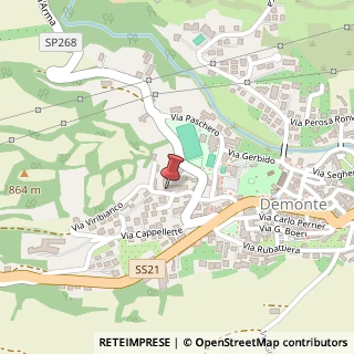 Mappa Via Giuseppe Peano, 6, 12014 Demonte, Cuneo (Piemonte)