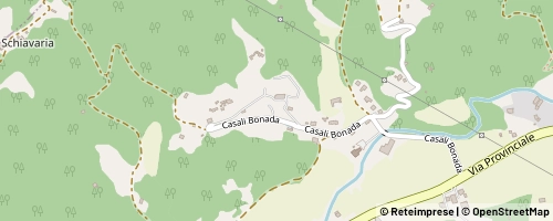 Mappa Roccaforte Mondovì