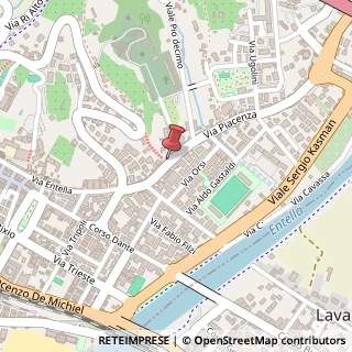 Mappa Via Piacenza, 69, 16043 Chiavari, Genova (Liguria)