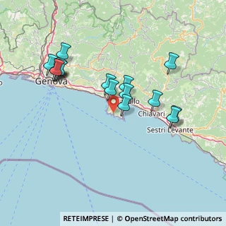 Mappa Loc, 16032 Camogli GE, Italia (14.92375)
