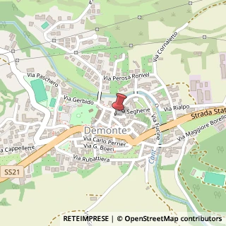 Mappa Via Molini, 4, 12014 Demonte, Cuneo (Piemonte)