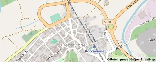 Mappa Roccavione