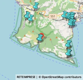 Mappa Loc. Molini, 16032 San Fruttuoso GE, Italia (2.6215)