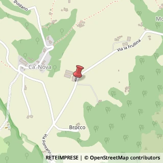 Mappa Via La Frullina, 26, 41026 Pavullo nel Frignano, Modena (Emilia Romagna)