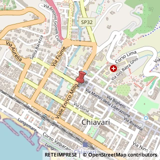 Mappa Via Martiri della Liberazione, 191, 16043 Chiavari, Genova (Liguria)