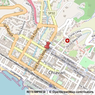 Mappa Via Martiri della Liberazione, 193, 16043 Chiavari, Genova (Liguria)