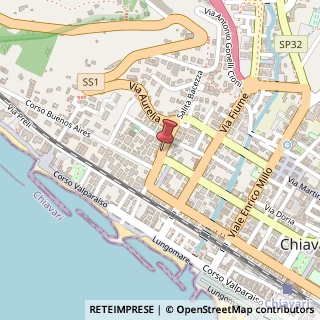 Mappa Via Giovanni Battista Prandina,  29, 16043 Chiavari, Genova (Liguria)