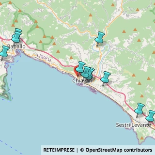 Mappa Piazza Torriglia, 16043 Chiavari GE, Italia (4.82273)