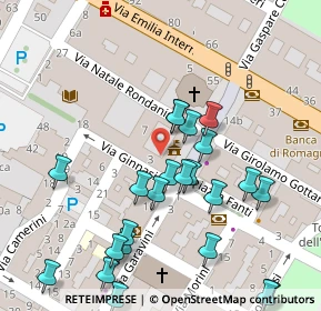 Mappa Piazza Bernardi, 48014 Castel Bolognese RA, Italia (0.06154)