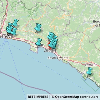 Mappa , 16043 Chiavari GE, Italia (18.66722)