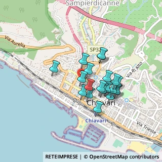 Mappa Via Trento, 16043 Chiavari GE, Italia (0.348)