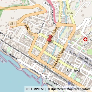 Mappa Corso Montevideo, 17/2, 16043 Chiavari, Genova (Liguria)