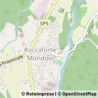Hartă Roccaforte Mondovì
