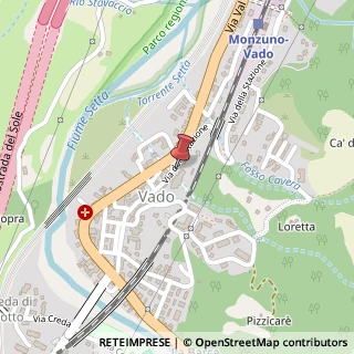 Mappa Via della Stazione, 8, 40036 Monzuno, Bologna (Emilia Romagna)