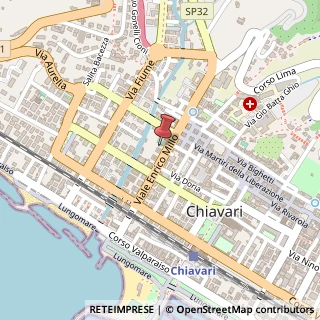 Mappa Viale Enrico Millo, 58, 16043 Chiavari, Genova (Liguria)