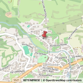 Mappa Via Colle dell'Ortica, 74, 12014 Demonte, Cuneo (Piemonte)