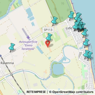 Mappa Via Adda 3 per navigatori, 48125 Savio RA, Italia (1.54211)