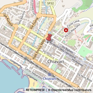 Mappa Piazza Gio Cademartori, 4, 16043 Chiavari, Genova (Liguria)