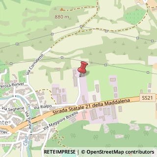 Mappa Via Traversere, 4, 12014 Demonte, Cuneo (Piemonte)