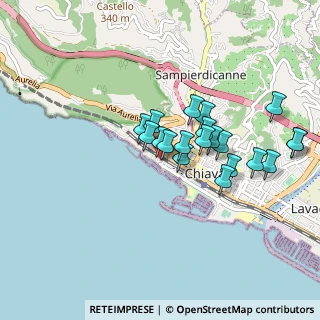 Mappa Traversa di Corso Valparaiso, 16030 Chiavari GE, Italia (0.759)