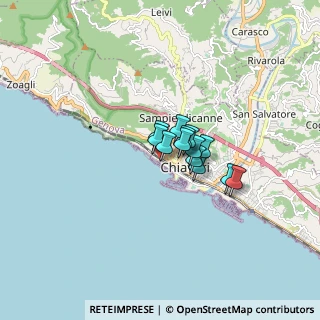 Mappa Traversa di Corso Valparaiso, 16030 Chiavari GE, Italia (0.84154)
