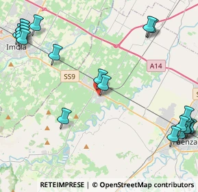 Mappa Via Antonio Gramsci, 48014 Castel Bolognese RA, Italia (6.265)