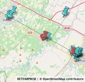 Mappa Via Antonio Gramsci, 48014 Castel Bolognese RA, Italia (5.953)