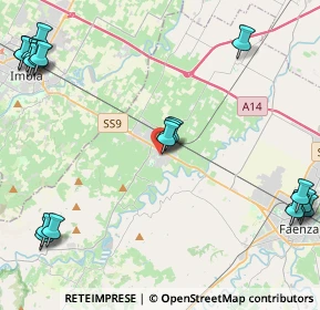 Mappa Via Antonio Gramsci, 48014 Castel Bolognese RA, Italia (6.391)