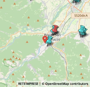 Mappa Via Valdieri, 12011 Borgo San Dalmazzo CN, Italia (6.0025)
