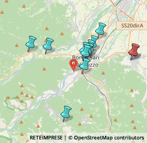 Mappa Via Valdieri, 12011 Borgo San Dalmazzo CN, Italia (3.52833)