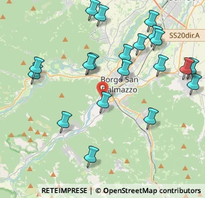 Mappa Via Valdieri, 12011 Borgo San Dalmazzo CN, Italia (4.632)