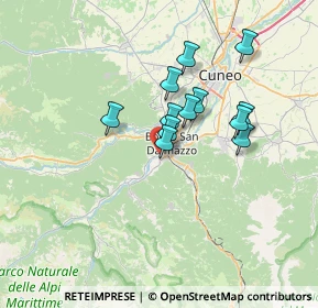 Mappa Via Valdieri, 12011 Borgo San Dalmazzo CN, Italia (5.405)