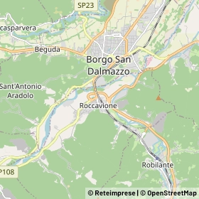 Mappa Roccavione